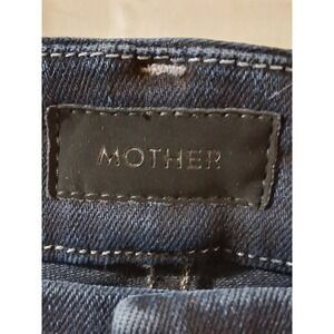 MOTHER High Waisted Looker Ankle Fray Jeans Last Call Wash 1411-104 Size 25 NEW